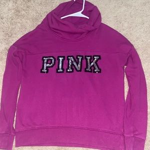 Pink hoodie